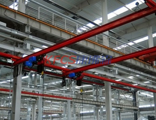 Single Girder Aluminum Alloy Rail Crane