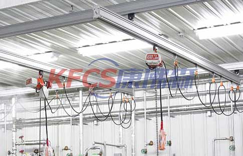 Aluminum alloy light crane