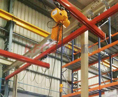 Flexible KBK light crane