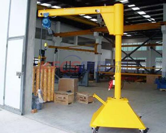 360 degree slewing mobile cantilever crane factory customization