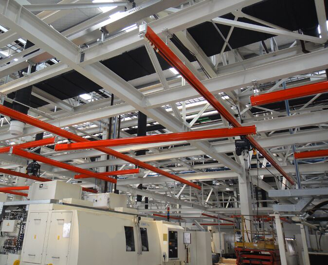 Aluminum alloy rail crane