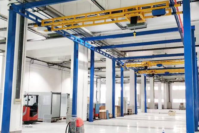 Application of KBK aluminum alloy rail crane in automobile industry