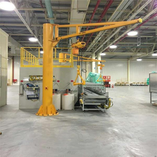 Free standing jib crane