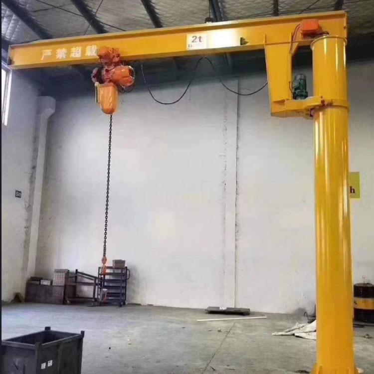 Floor mounted jib crane